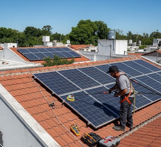 Mantenimiento de sistemas solares