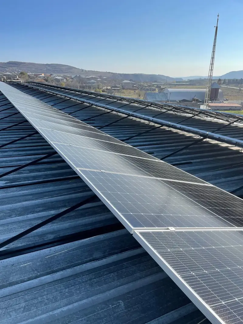 Sistema de energía solar para supermercado en Córdoba
